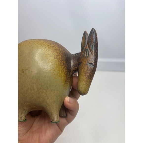 LISA LARSON stoneware figure "Donkey" from the Stora Zoo series Gustavsberg - Picture 3 of 12